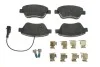Колодки гальмівні (передні) Fiat Doblo/Citroen Nemo/Peugeot Bipper 08- (Bosch) Q+ (з датчиком) TEXTAR 2397903 (фото 1)