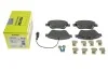 Колодки гальмівні (передні) Fiat Doblo/Citroen Nemo/Peugeot Bipper 08- (Bosch) Q+ (з датчиком) TEXTAR 2397903 (фото 6)