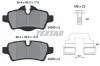 Колодки гальмівні (задні) Mini (R56)/Roadster (R59)/Clubman (R55) 06-15 (Lucas) Q+ TEXTAR 2428901 (фото 2)