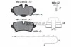Колодки гальмівні (задні) Mini (R56)/Clubman (R55) 06-15 (Lucas) Q+ TEXTAR 2428904 (фото 8)