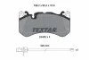 Колодки гальмівні (передні) Audi A6 08-18/A7 13-18 (Brembo) (з датчиком) TEXTAR 2445501 (фото 11)