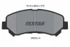 Тормозные колодки дисковые, комплект TEXTAR 2463201 (фото 1)