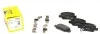 Колодки гальмівні (задні) Toyota Auris 06-/Corolla 1.3-2.0D 12- (Bosch) Q+ TEXTAR 2466401 (фото 1)