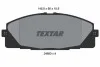 Тормозные колодки дисковые, комплект TEXTAR 2468001 (фото 1)