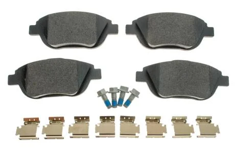 Колодки гальмівні (передні) Citroen С3 09- (Bosch) Q+ TEXTAR 2488301