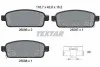 Колодки гальмівні (задні) Opel Astra J 09 - R16 (TRW) Q+ TEXTAR 2509602 (фото 6)