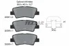 Колодки гальмівні (задні) Kia Ceed/Rio/Optima/Hyundai Accent/i10/i20/i30/Elantra 10- (Akebono) Q+ TEXTAR 2533703 (фото 2)