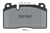 Колодки гальмівні (передні) Audi Q5 08- (Brembo) TEXTAR 2564305 (фото 3)