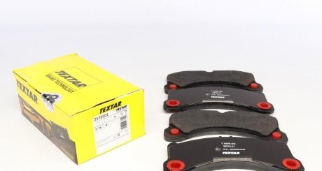 Колодки тормозные дисковые передние. Porsche Panamera TEXTAR 2570101