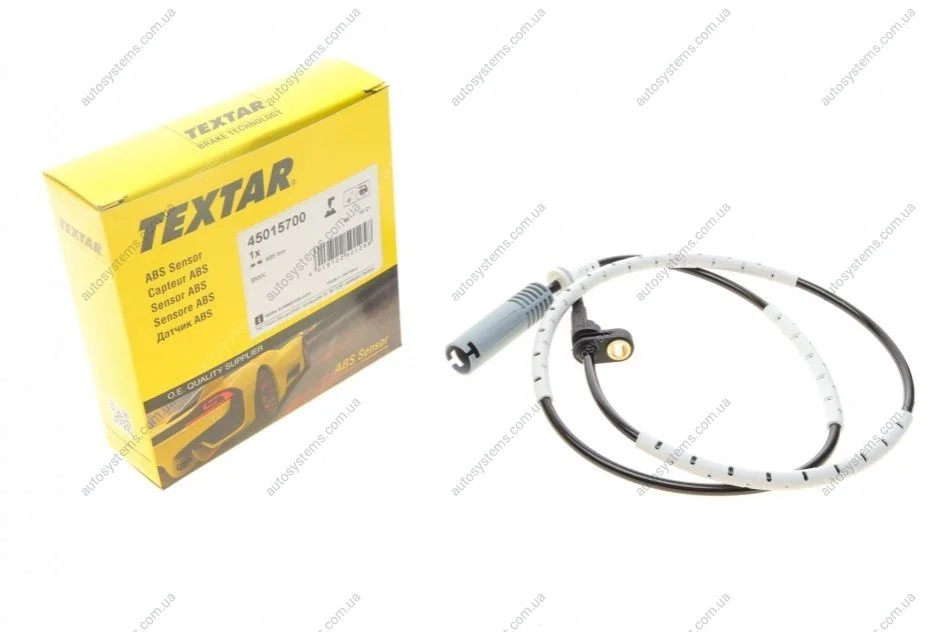 Датчик ABS (задній) BMW 1 (E81/E87)/3 (E90/E91/E92) 05-12 TEXTAR 45015700 (фото 1)