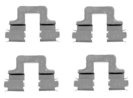 Комплект монтажный тормозных колодок TEXTAR 82509000