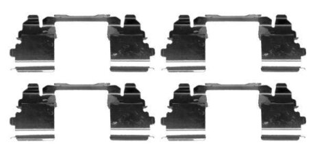 Комплект монтажный тормозных колодок TEXTAR 82519900