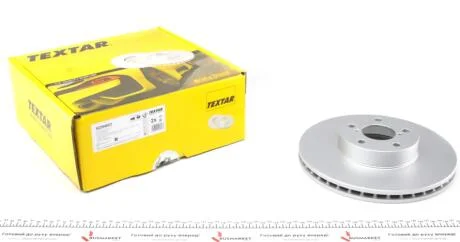 Диск гальмівний (передній) Subaru Forester 97-/Impreza 00-/Outback 08-09 2.0/2.5 AWD (277x24) PRO TEXTAR 92094603