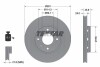 Тормозной диск передний вентилируемый TEXTAR 92100403 (фото 1)