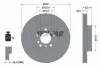 Диск гальмівний (передній) BMW X5 (E53) 00- (332x30) PRO+ TEXTAR 92107205 (фото 4)