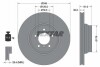 Диск гальмівний (передній) BMW 7 (E65-E67) 01-09 (348x30) PRO+ TEXTAR 92122905 (фото 1)