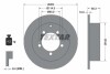 Тормозной диск задний невентилируемый TEXTAR 92136103 (фото 1)