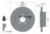 Диск гальмівний (задній) BMW X3 (E83) 03-11 (320x22) PRO TEXTAR 92141603 (фото 5)