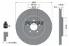 Диск гальмівний (задній) Audi A4/A5 08-17/Q5 08- (330х22) PRO TEXTAR 92160303 (фото 2)