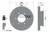 Тормозной диск передний вентилируемый TEXTAR 92223000 (фото 1)