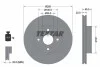 Тормозной диск вентилируемый, 1 шт. TEXTAR 92226300 (фото 1)