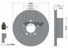 Диск гальмівний (передній) BMW 1 (F20)/3 (F30)/4 (F32) 11- (300x22) PRO+ TEXTAR 92238505 (фото 2)