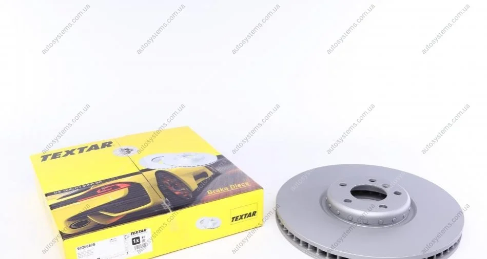 Диск гальмівний (передній) BMW X5/X6 06- (385x36) (R) PRO+ TEXTAR 92266525 (фото 1)