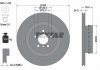 Диск гальмівний (задній) BMW X5 (E70)/ X6 (E71) 06-14 (385x24) PRO+ TEXTAR 92266625 (фото 2)