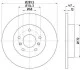 Диск гальмівний (задній) Nissan Qashqai II/ Renault Kadjar 13- (290x13) PRO TEXTAR 92274003 (фото 2)