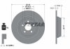 Диск гальмівний (задній) Ford Galaxy/S-max/Edge 15- (316x11) PRO TEXTAR 92291903 (фото 2)