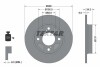 Тормозной диск задний невентилируемый TEXTAR 92303603 (фото 1)