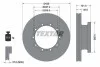 Тормозной диск вентилируемый, 1 шт. TEXTAR 93088300 (фото 1)