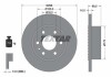 Тормозной диск задний невентилируемый TEXTAR 93177500 (фото 1)