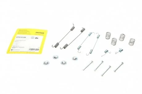 Комплект пружинок колодок ручника Renault Kangoo 1.5dCi/1.6 97- (Bosch) TEXTAR 97010100
