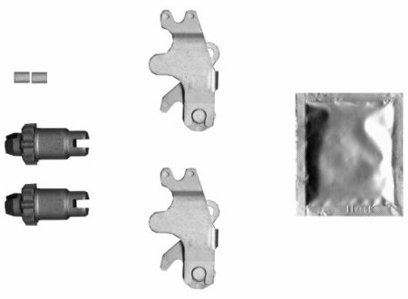 Комплект монтажный тормозных колодок TEXTAR 97044000