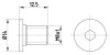 Болт крепления тормозного диска TEXTAR TPM0002 (фото 1)