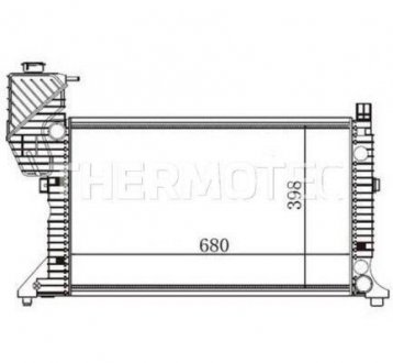 Радиатор THERMOTEC D7M004TT