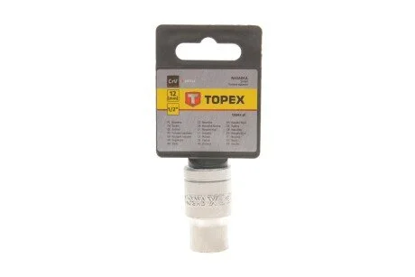 Головка торцева 1/2" 12 мм Topex 38D712