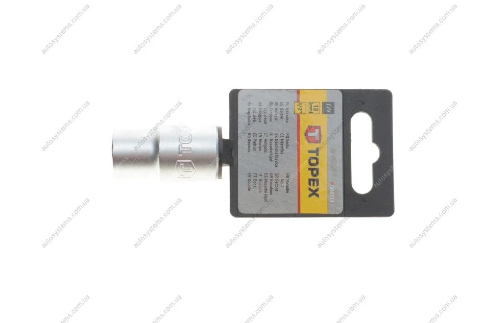 Головка торцева 1/2" 13 mm Topex 38D713 (фото 1)