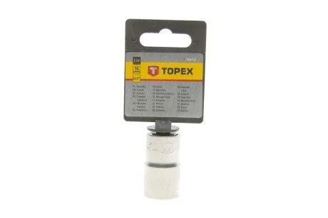 Головка торцева 1/2" 15 мм Topex 38D715
