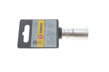 Головка торцева 1/2" 16 мм Topex 38D716