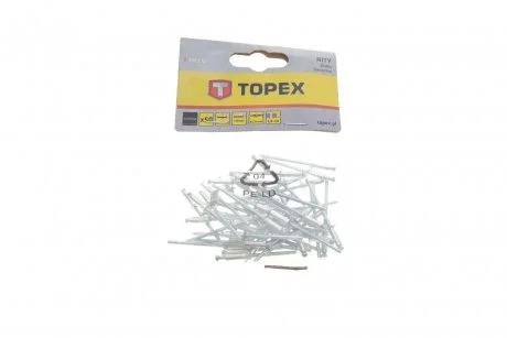 Заклепка Ø3,2х10 mm 50 од. Topex 43E302