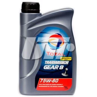 Трансмиссионное масло Total TRAXIUM Gear 8 75W-80, 1л TOTAL 201278