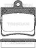 Колодки гальмівні задні TRISCAN 811023016 (фото 1)