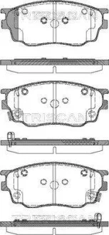 Тормозные колодки дисковые, комплект TRISCAN 8110 50012