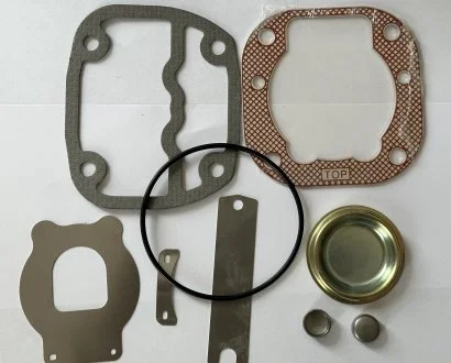 Прокладки + клапана компреcсора 411 145 507 0 / 512 0 c заглушками John Deer TRUCKLINE WA.7300.055