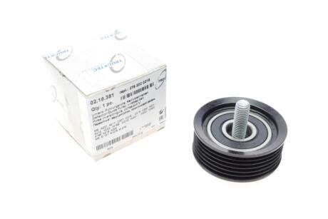 Ролик генератора MB (C216/218/W212/S212/W166/222/R231) 10- (паразитний) (25x65x6) TRUCKTEC 02.19.381