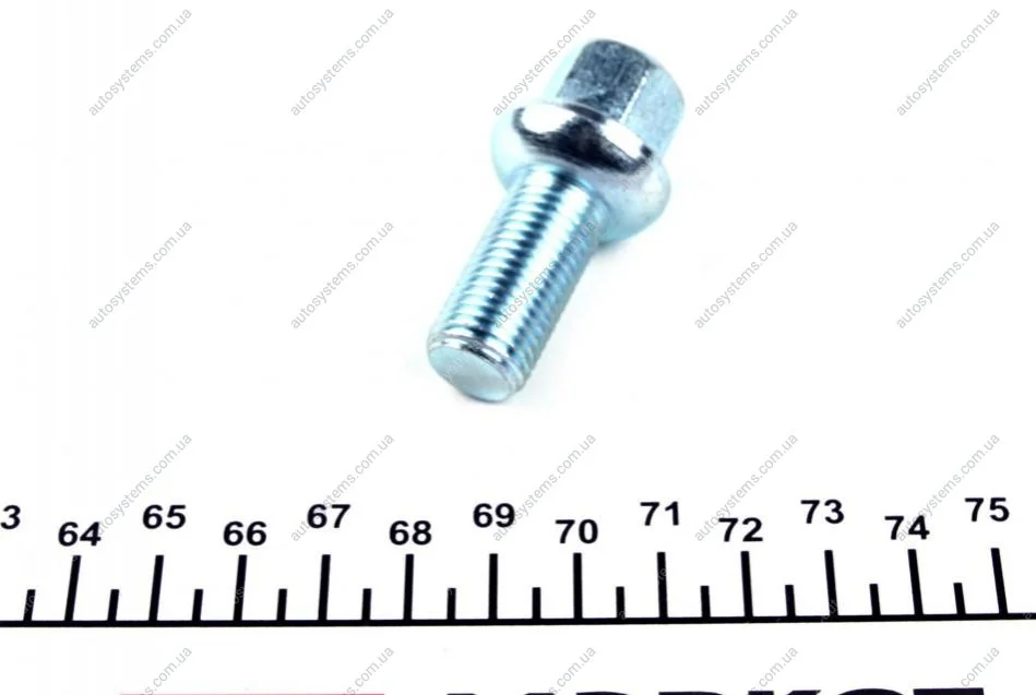 Болт колеса MB Vito (W639) 03- (M14x1.5x26.5/49mm) TRUCKTEC 02.33.020 (фото 1)