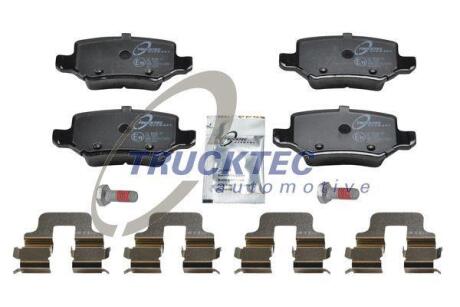 Тормозные колодки дисковые, комплект TRUCKTEC 02.35.147