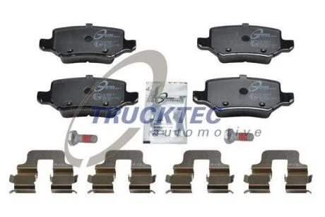 Тормозные колодки дисковые, комплект TRUCKTEC 02.35.147